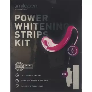 SMILEPEN Pow Whiten Strips Kit Strips&amp;Accelerator