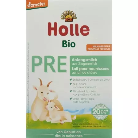HOLLE органічне стартове молоко PRE козяче молоко