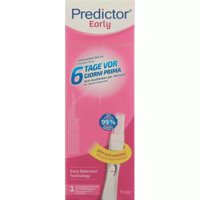 Predictor Early тест на беременность Predictor Early тест на беременность