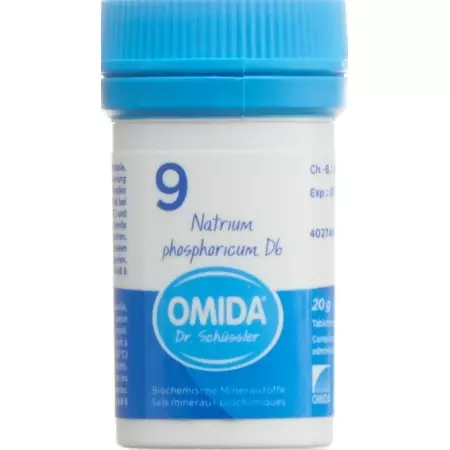 Оміда Шюсслер Nr9 Natrum phosphoricum таблетки D 6 Ds 20 г Оміда Шюсслер Nr9 Natrum phosphoricum таблетки D 6 Ds 20 г