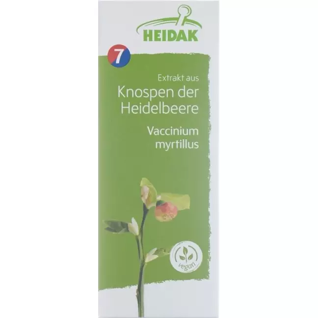 HEIDAK Bud Blueberry Vaccinium myrtillus Glyc Maz Bottle 250 мл