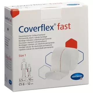 COVERFLEX fast Gr1 10mx3.5cm rot