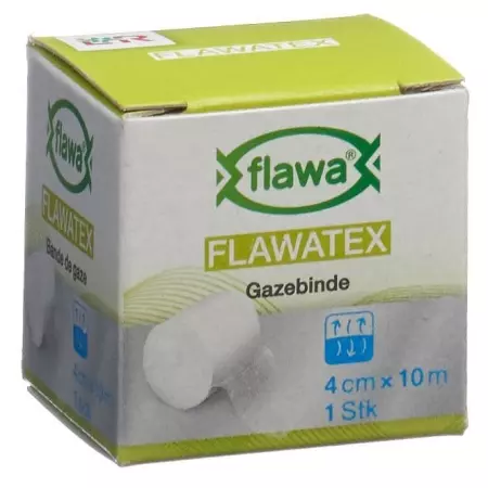 Марлевий бинт Flawa Flawatex 4смх10м нееластичний