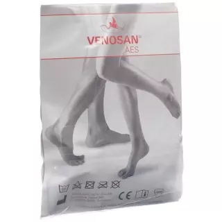 VENOSAN AES A-GG S kurz offen weiss