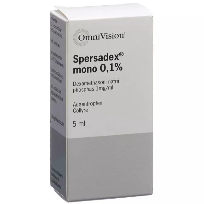 Сперсадекс моно Gtt Opht 0,1% Fl 5 мл