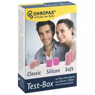 Беруші OHROPAX test box 3 пари в асортименті