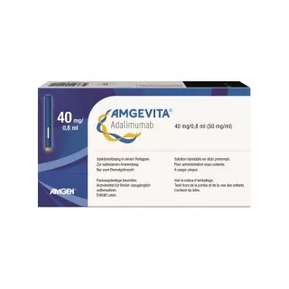 Amgevita Inj Lös 40 мг/0,8 мл попередньо заповнена ручка SureClick 2 шт.