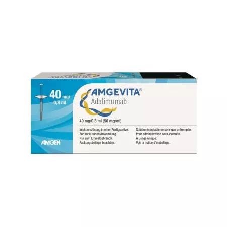 AMGEVITA Inj Lös 40 mg/0.8ml Fertspr