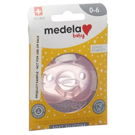 MEDELA Baby Nuggi Soft Silicone 0-6 Pink