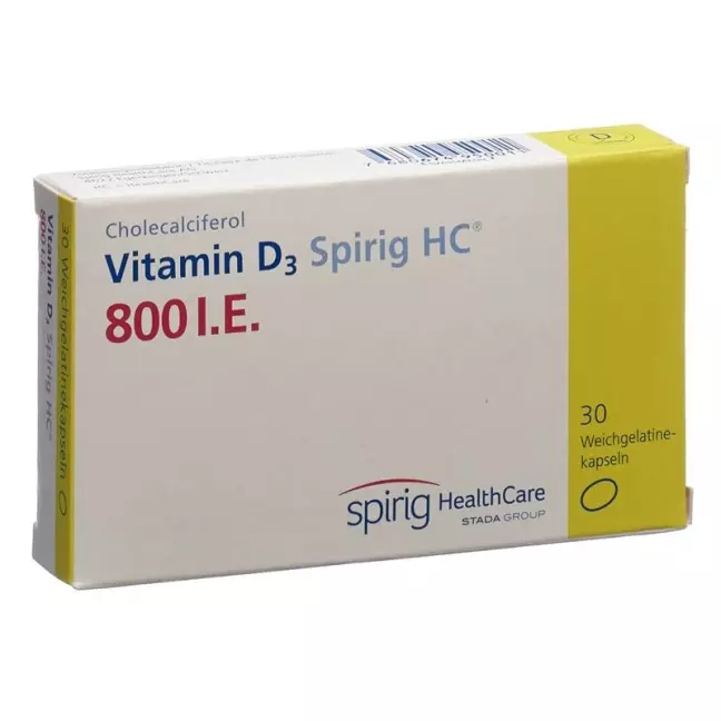 ВІТАМІН D3 Spirig HC Caps 800 МО