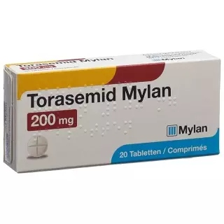 Торасемид Mylan Tabl 200 мг 100 шт