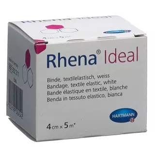 Еластичний бинт Rhena Ideal 4смх5м білий