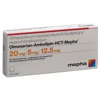 OLMESARTAN AMLO HCT Mepha Lactab 20/5/12,5
