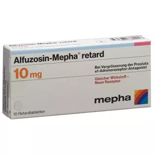 Альфузозин-Мефа ретард Ret Tabl 10 мг 30 шт
