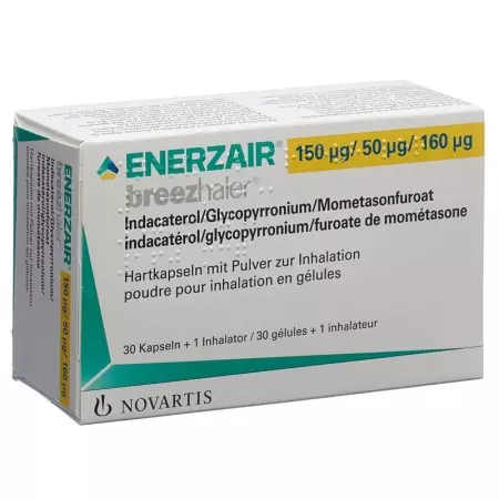 ENERZAIR BREEZHALER Inha 150/50/160 мкг