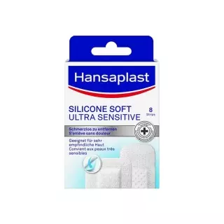 Упаковка силіконових пластирів Hansaplast 8 шт