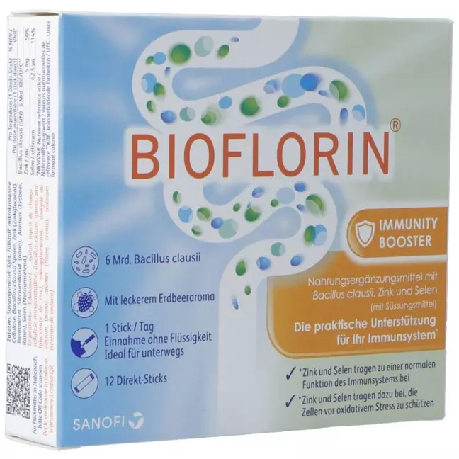 Bioflorin Immunity Booster Plv Stick 12 шт