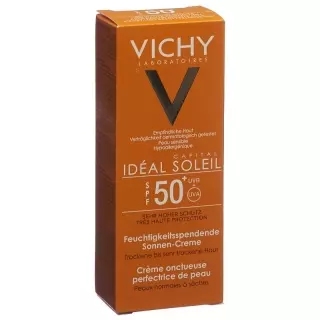 Сонцезахисний крем Vichy Ideal Soleil Skin Perfecting SPF50+ 50