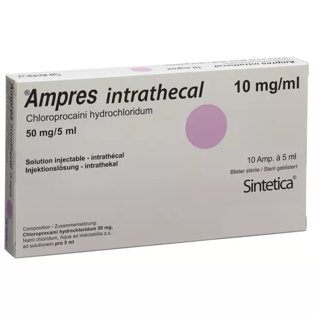 AMPRES intrathecal 50 mg/5ml ster Bli