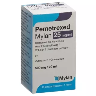 ПЕМЕТРЕКСЕД Mylan Inf Konz 500 мг/20 мл