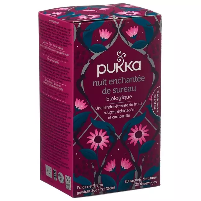 PUKKA Nuit enchantée de sureau Thé Bio F/E