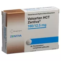 Valsartan HCT Zentiva Filmtabl 160/12,5 мг 28 шт