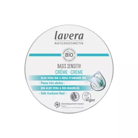 Lavera Basis Sensitive Cream Allround Aloe Vera &amp; Almond Oil Ds 150 мл