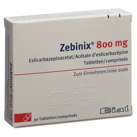 Zebinix Tabl 800 мг 30 шт