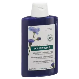 KLORANE Волошковий органічний шампунь