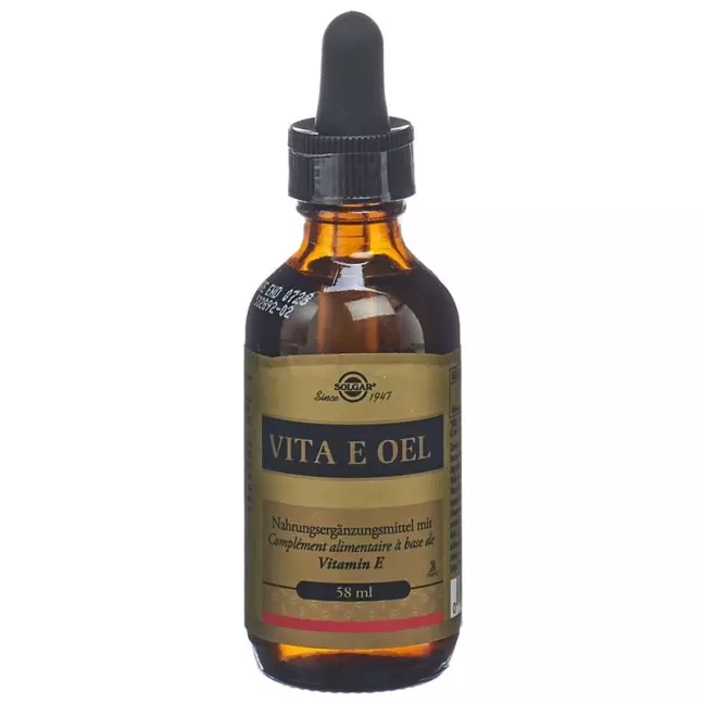 Solgar Vita E Oil Drops Бутылка 58 мл