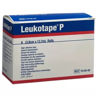 Гіпсова стрічка LEUKOTAPE P 13,7мх3,8см 6 шт