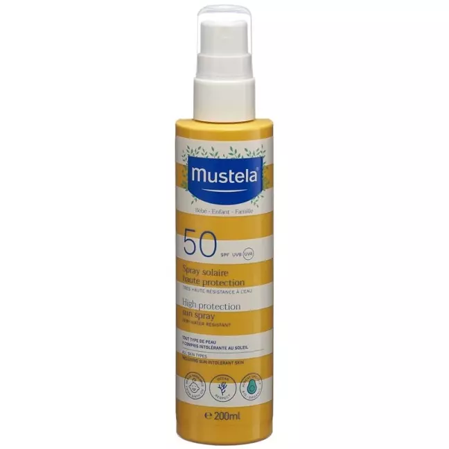 MUSTELA Sonnenschutz Sonnenspray LSF50