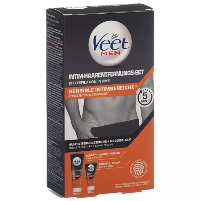 Набор для интимной депиляции VEET FOR MEN