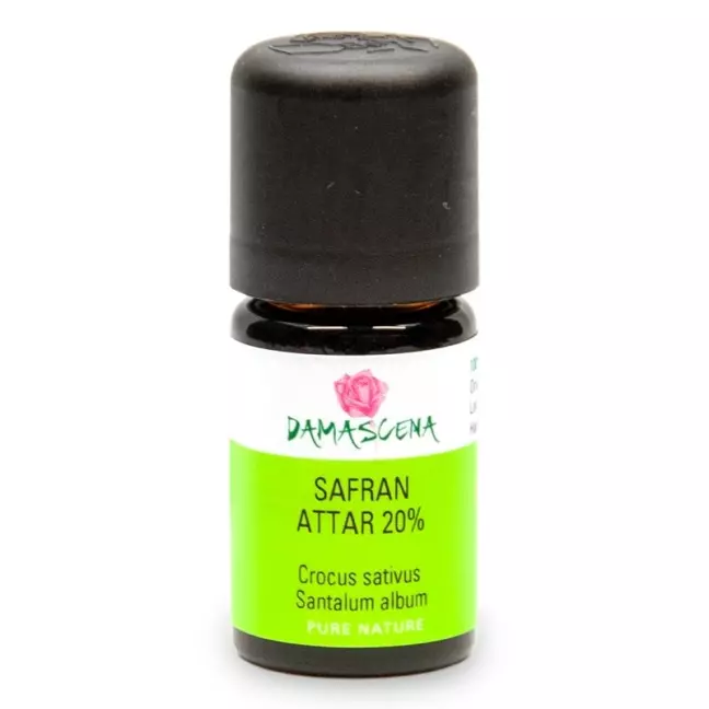 DAMASCENA Safran-Attar Äth/Öl 20 % Rosenholz