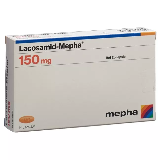 ЛАКОСАМІД Мефа лактаб 150 мг