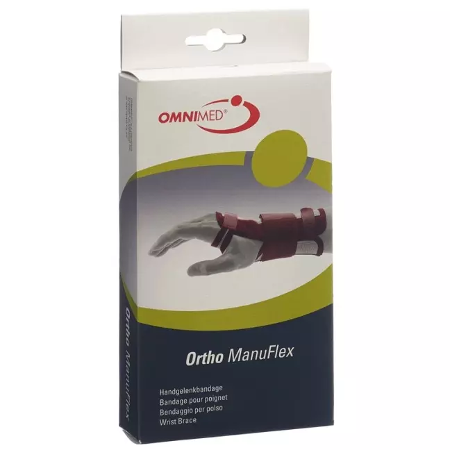 OMNIMED Ortho Manu Flex Handgelenk S 16cm li schw