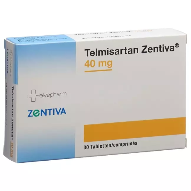 TELMISARTAN Zentiva Tabl 40 мг