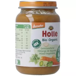 Банку для овочів Holle 190 гр