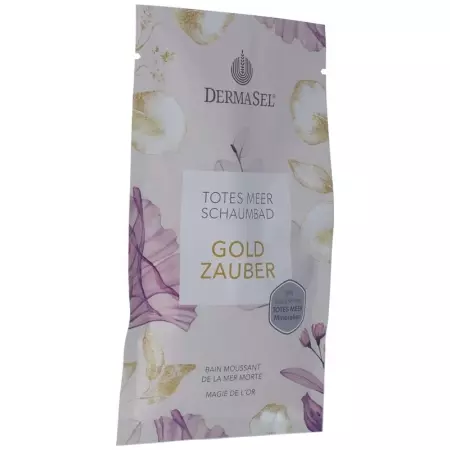 DERMASEL пінна ванна gold magic df