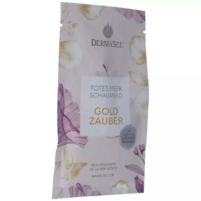DERMASEL пінна ванна gold magic df