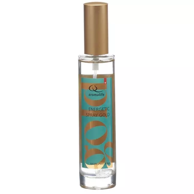 AROMALIFE Energetic Spray Gold m Bergkrist AROMALIFE Energetic Spray Gold m Bergkrist