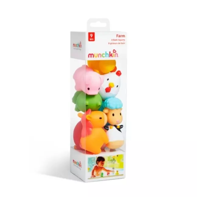 MUNCHKIN Spritztiere zum Baden 9M+ Farm