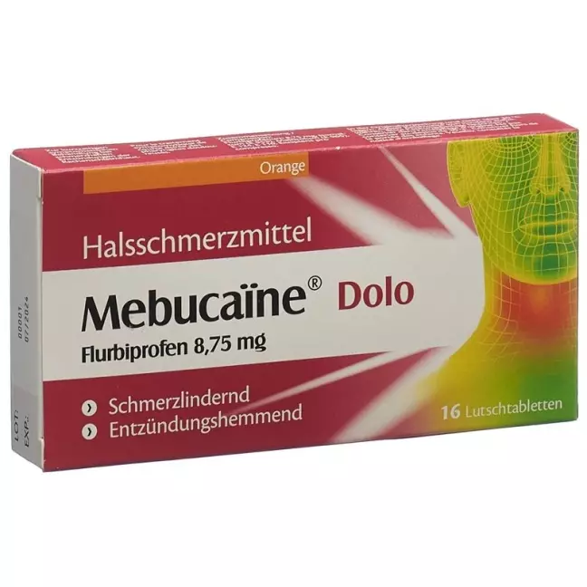 MEBUCAÏNE Dolo таблетки для розсмоктування 8,75 мг