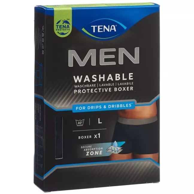 TENA Men Washable Underwear L чорний