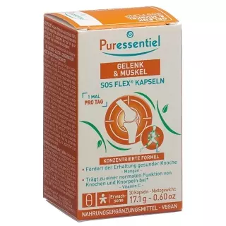 Puressentiel Joint &amp; Muscle SOS Flex Kaps Ds 30 шт