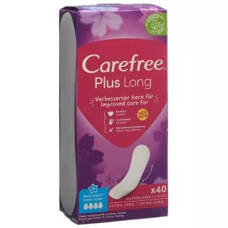 Довгий свіжий аромат Carefree Plus 40 шт