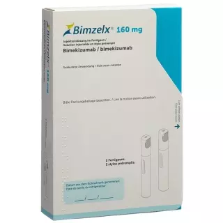 Bimzelx Inj Lös 160 мг/мл попередньо заповнена ручка 2 х 1 мл
