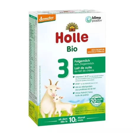 Органічне наступне молоко HOLLE 3 козяче молоко (и)