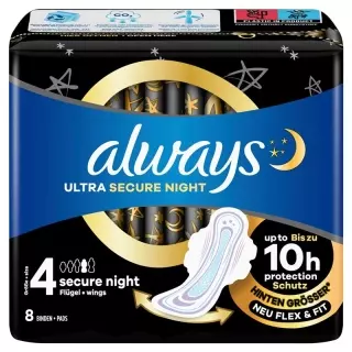 ALWAYS Ultra Binding Secure Night з крилами