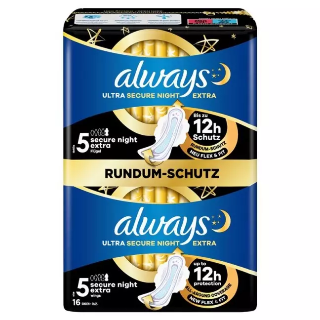 ALWAYS Ultra Binde Secure Night Ext Big (n)